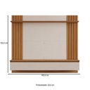 Ver imagem 4 de Painel para Tv até 65 Polegadas Anchieta 1 Porta Ripado Off White Tx/freijó Trend - Pnr Móveis