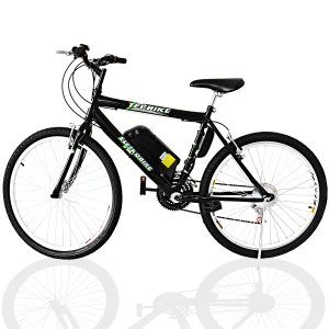 Bicicleta Elétrica TecCity 19a/h Motor Traseiro 350w:Preto