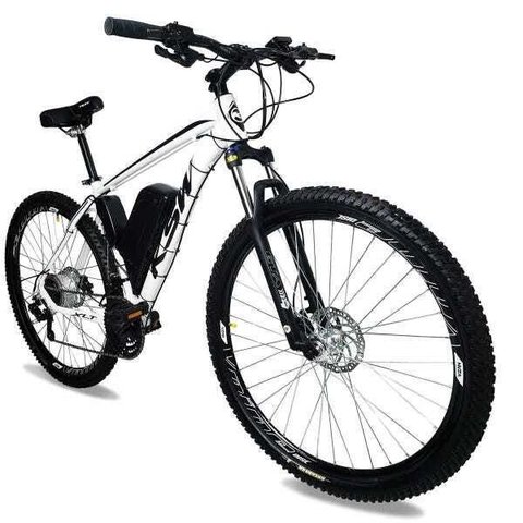 Bicicleta Elétrica T2 15a/h Motor Traseiro 350w:branco/19