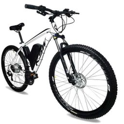 Bicicleta Elétrica T2 19a/h Motor Traseiro 350w:Branco/21 - 1