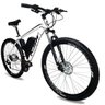Bicicleta Elétrica T2 19a/h Motor Traseiro 350w:Branco/21 - 1