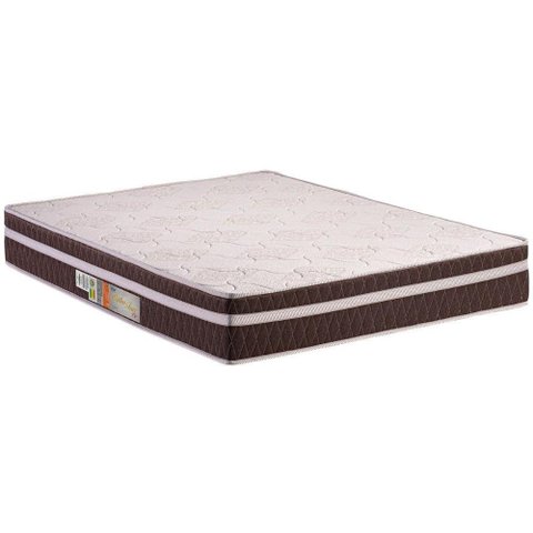 Colchão Casal Anatômico D28 - Orthoface Vip Euro Pillow Brown (138x188x30) - Polar