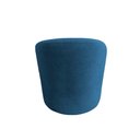 Ver imagem 5 de Kit 2 Poltronas Decorativa Yara Orgânica Bouclé Azul Marinho