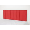Cabeceira Estofada Livert Alta Qualidade 160x60cm Vermelho - 2