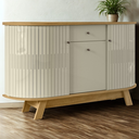 Ver imagem 2 de Buffet Aparador 3 Portas 136 Cm Monza Cumaru Opala Madetec