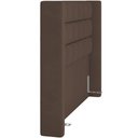 Ver imagem 4 de Cabeceira Cama Box Queen 160 Cm P05 Paris Veludo Marrom - Lyam Decor