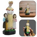 Ver imagem 1 de Imagem Nossa Senhora de La Salette com Crianças Resina 14 Cm Fornecedor 17