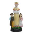 Ver imagem 5 de Imagem Nossa Senhora de La Salette com Crianças Resina 14 Cm Fornecedor 17