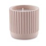Vela com Suporte Rosa em Cimento 12859 Mart - 1