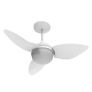 VENTILADOR DE TETO ALISEU SMART COM CONTROLE DE PAREDE - BRANCO 220v