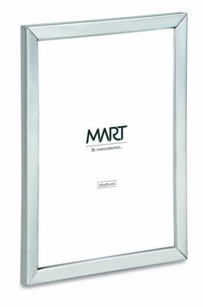 Porta Retrato Metal E Vidro Moldura 15x20 Moderno Luxe - inova variedades