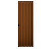 Porta Sanfonada Mogno Plasbil 210x90cm - 1