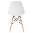 Ver imagem 7 de Conjunto de Mesa Redonda Eames 70cm Branco + 2 Cadeiras Eiffel Dsw Branco