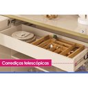 Ver mais imagens de Buffet de Sala Jantar Liara c/4 Portas 79cm White DJ Móveis
