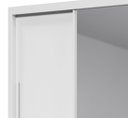 Ver imagem 3 de Guarda-Roupa com Espelho 3 Portas Royale Branco Acetinado - Gelius Móveis