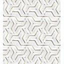 Ver imagem 1 de Papel De Parede Para Sala Quarto Branco Cinza Com Detalhes Bege