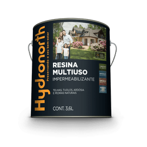 RESINA CERAMICA TELHA 3,6L SOLV HIDRONORTH 5603