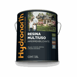 RESINA CERAMICA TELHA 3,6L SOLV HIDRONORTH 5603 - 6
