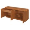 Balcão Buffet Lux 4 Portas 1 Prateleira com Led 100% Mdf Naturalle - Mavaular - 3