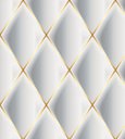 Ver imagem 1 de Papel De Parede Para Sala Quarto Com Efeito 3D Branco Cinza Com Detalhes Amarelo