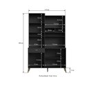 Ver imagem 5 de Armário de Cozinha Compacta 5 Portas Maya Casamia - Preto Onix