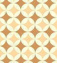 Ver imagem 2 de Papel De Parede Em Tons De Bege Com Forma De Estrelas Para Sala
