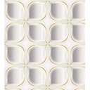 Ver imagem 1 de Papel De Parede Para Quarto Sala Branco Cinza Com Detalhes Amarelo Com Efeito 3D