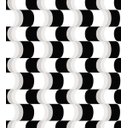 Ver imagem 2 de Papel De Parede Preto Branco Para Quarto Sala Com Efeito Curva