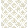 Papel De Parede Para Sala Quarto Elegance Em Tons De Bege Branco - 1