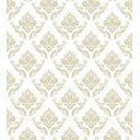 Ver imagem 1 de Papel De Parede Para Sala Quarto Elegance Em Tons De Bege Branco