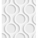 Ver imagem 1 de Papel De Parede Para Quarto Sala Com Efeito 3D Branco Cinza