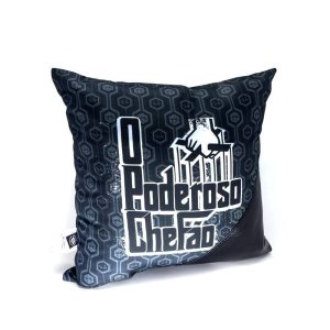 Almofada Poderoso Chefão Oficial Frase - 38 x 38 cm