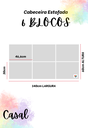 Ver imagem 4 de Cabeceira Estofada Casal 6 Blocos Não É Segredo Linho Marrom Claro 140x60