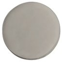 Ver imagem 3 de Puff Thor Pés Em Madeira Sued Cinza Claro - Kimi Design