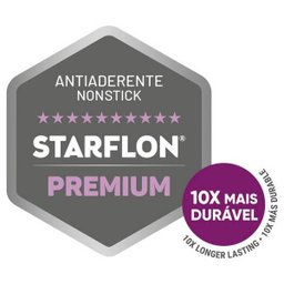 Arrozeira Mônaco Induction Starflon Premium Preto com Tampa 28 cm 4,2L Tramontina - 3