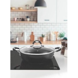 Arrozeira Mônaco Induction Starflon Premium Preto com Tampa 28 cm 4,2L Tramontina - 7