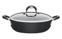 Ver imagem 1 de Arrozeira Mônaco Induction Starflon Premium Preto com Tampa 28 cm 4,2L Tramontina