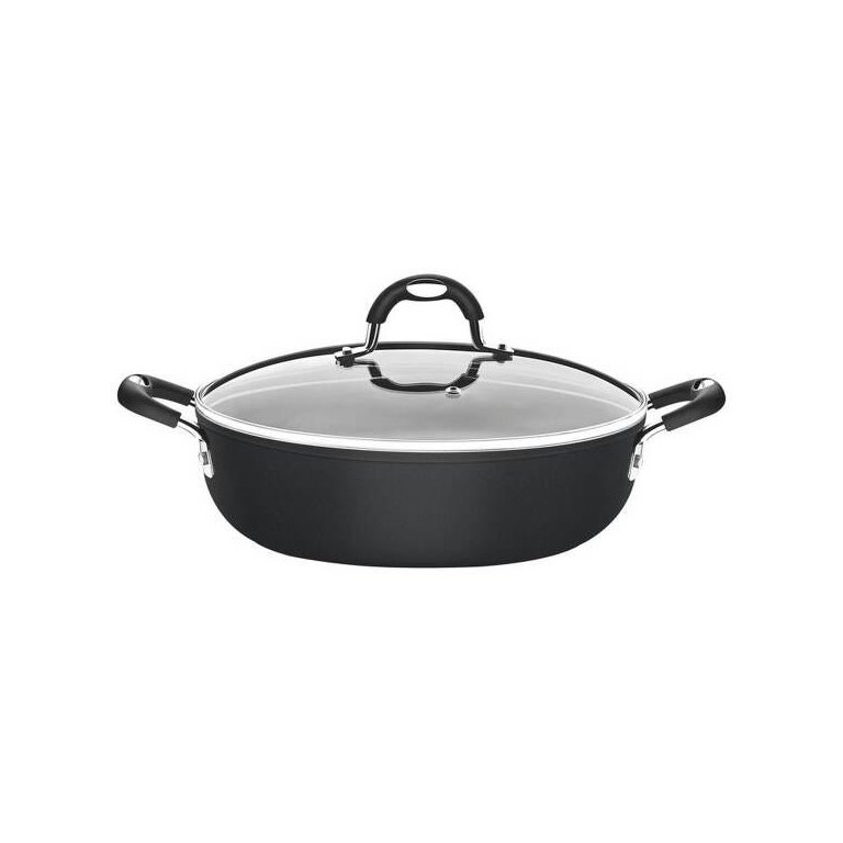 Arrozeira Mônaco Induction Starflon Premium Preto com Tampa 28 cm 4,2L Tramontina Arrozeira Mônaco Induction Starflon Premium Preto com Tampa 28 cm 4,2L Tramontina