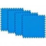 Tatame Ultra Max 10mm KIT 04 placas 0.50x0.50m Azul Royal - 1