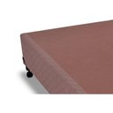 Ver imagem 3 de Cama Box Base Universal Casal Suede Brown (138x188x25) - Probel