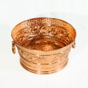 Ver imagem 1 de Champanheira Balde Elegante em Cobre Artesanal - 18 Litros