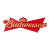 Placa Cerveja Budweiser Logo Laqueada 3D Mdf - 15 x 44 cm - 1