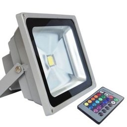 Refletor Holofote Super LED RGB 50W Bivolt - 1