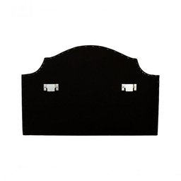 Cabeceira Solteiro Provençal Luxo 90X60 Rosê Tachas Fumê - 5