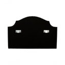 Ver imagem 5 de Cabeceira Solteiro Provençal Luxo 90X60 Rosê Tachas Fumê