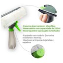 Ver imagem 5 de Rodo Mop Spray com Reservatorio Limpa Vidro Janela Box Borrifador 3 em 1 Kit Completo