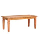 Ver imagem 2 de Conjunto Mesa de Jantar 2 m com 8 Cadeiras Madri Madeira Maciça