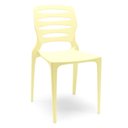 Ver imagem 2 de Kit 02 Cadeiras para Cozinha Área Gourmet Jardim Empilhável Larsen P03 Amarelo - Lyam Decor