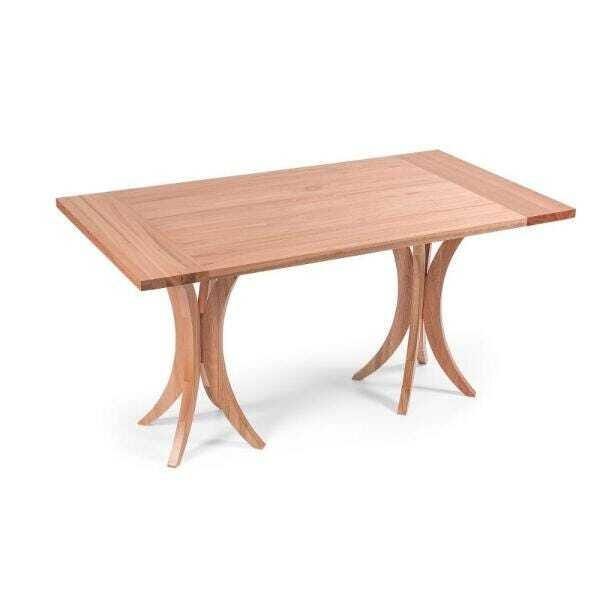 Conjunto Mesa de Jantar em Madeira Retangular com 2 Bancos - Natural - 2