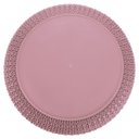 Ver imagem 4 de Cesto Trançado Circular G Rosa Antigo Mor